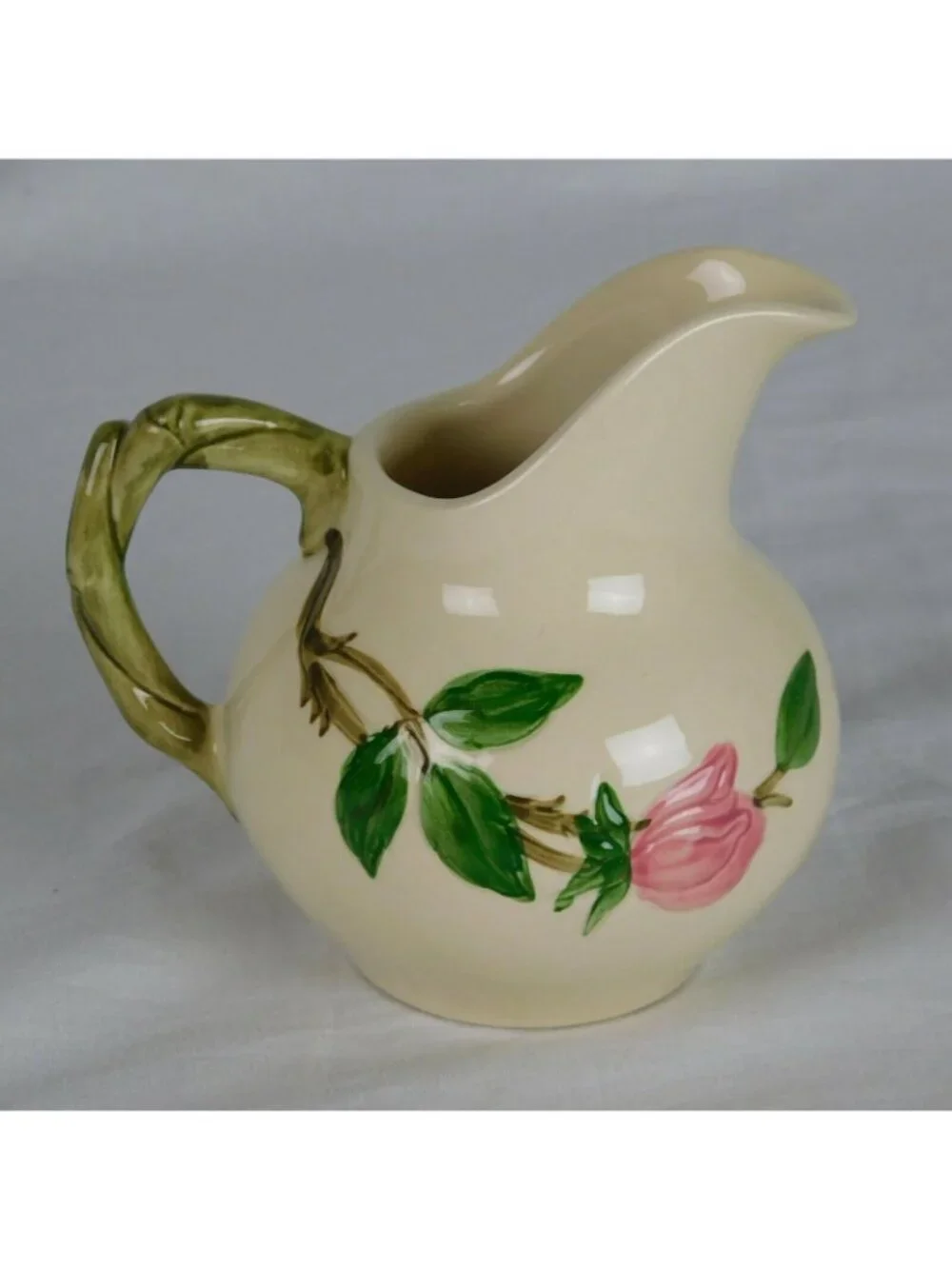Franciscan Desert Rose Creamer 3.5" 6 oz. Made in California USA Gladding McBean - Picture 3 of 7